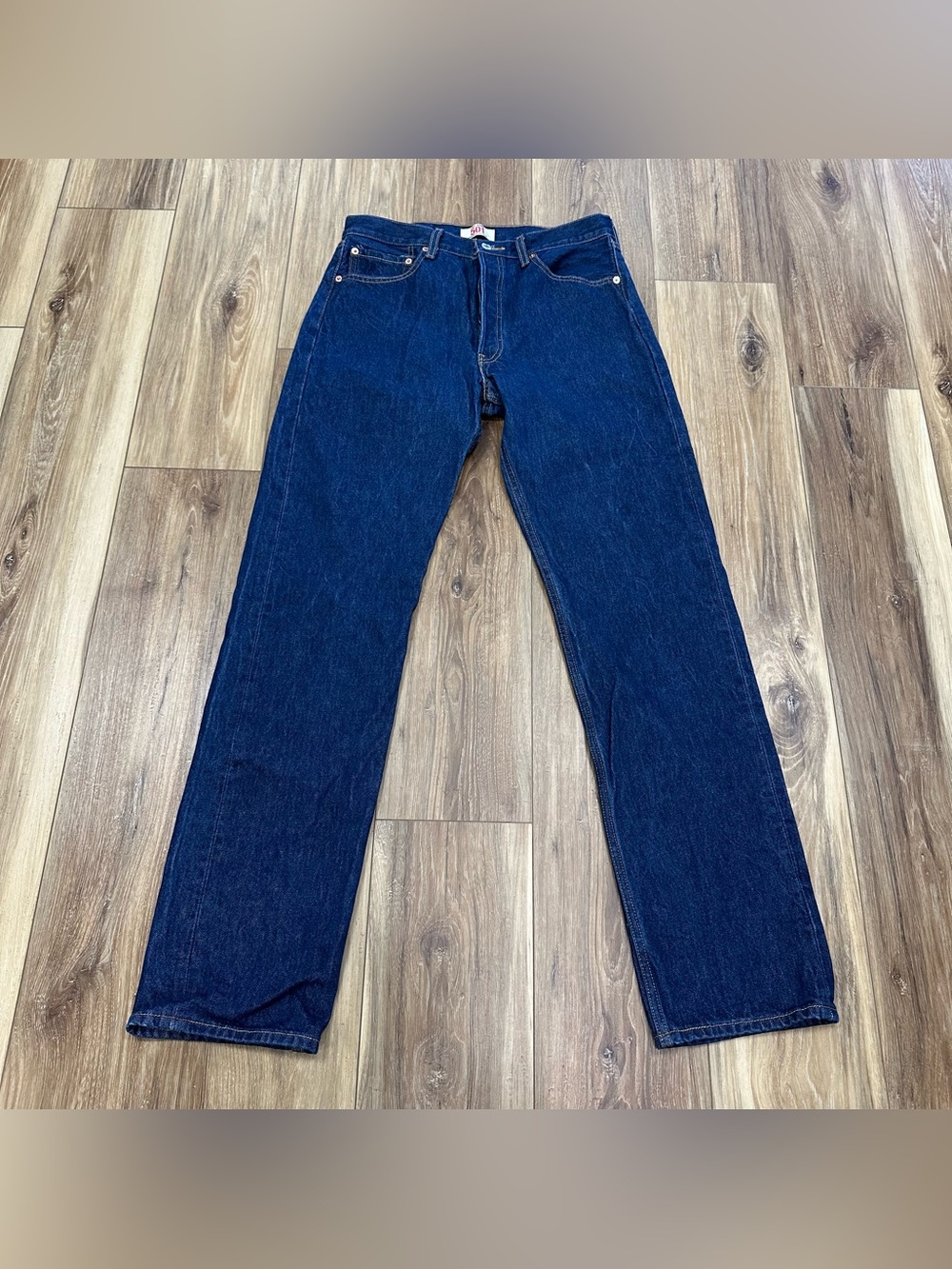 Levi’s 501 Straight Leg 100% Cotton Denim Jeans, 34x38